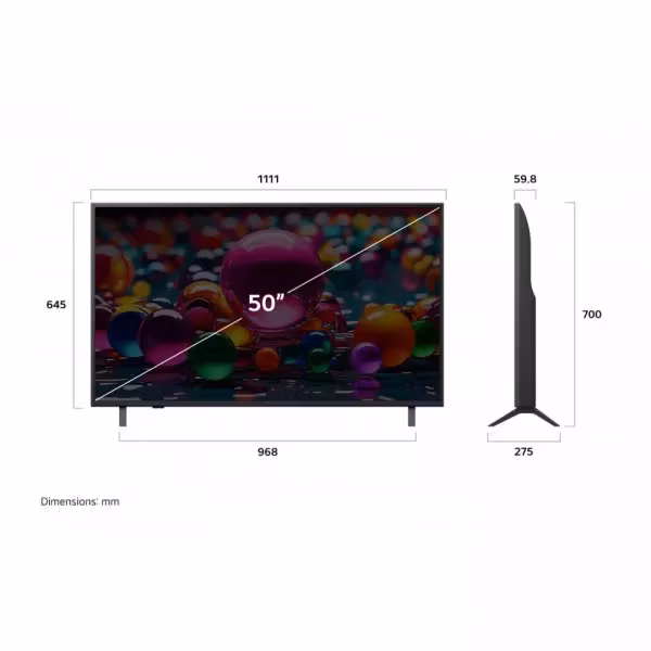 LG 50UA75003LA 50" 4K UHD UHD AI Smart-TV