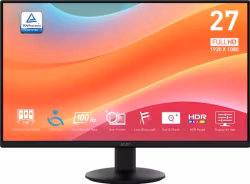 MSI Pro MP272L 27" VA 1920 x 1080 (Full HD) Monitor