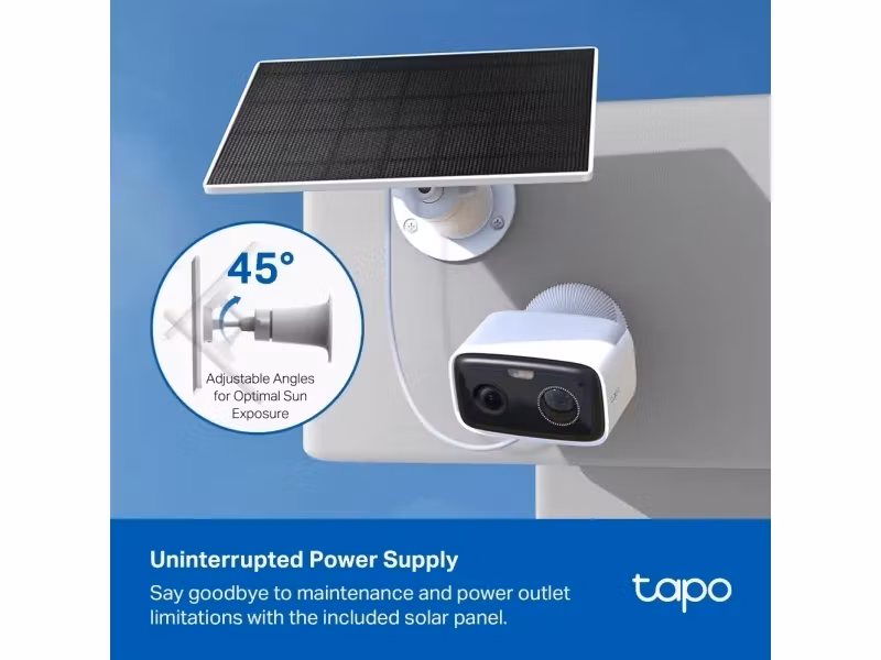 TP-Link Tapo C400 KIT V2.6 Övervakningskamera med solpanel
