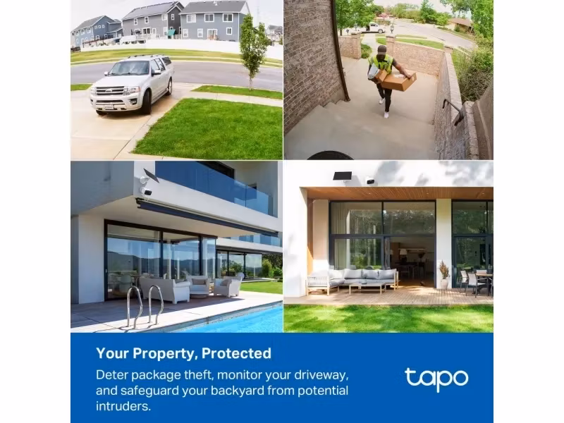 TP-Link Tapo C400 KIT V2.6 Övervakningskamera med solpanel