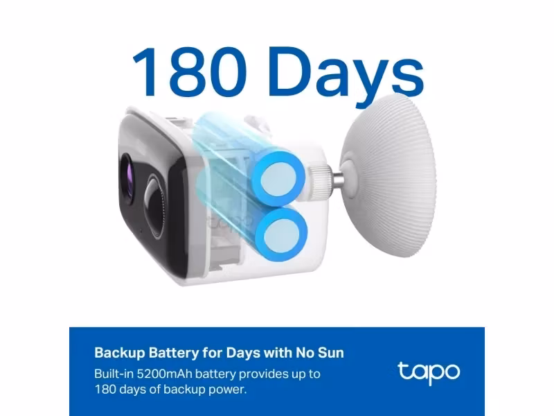 TP-Link Tapo C400 KIT V2.6 Övervakningskamera med solpanel