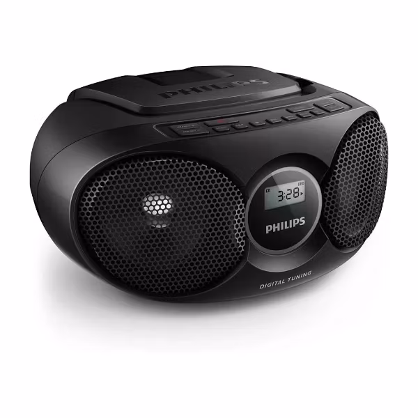 Philips CD Soundmachine AZ215B Boombox Svart