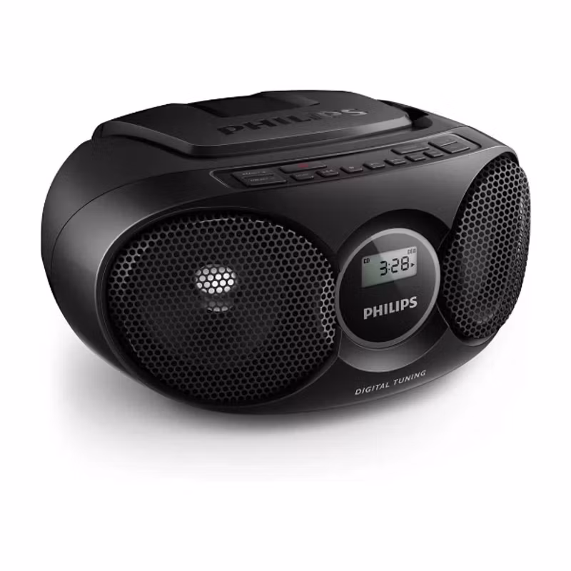 Philips CD Soundmachine AZ215B Boombox Svart
