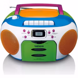 Lenco SCD-971 Boombox Blå Grön Orange Lila Vit
