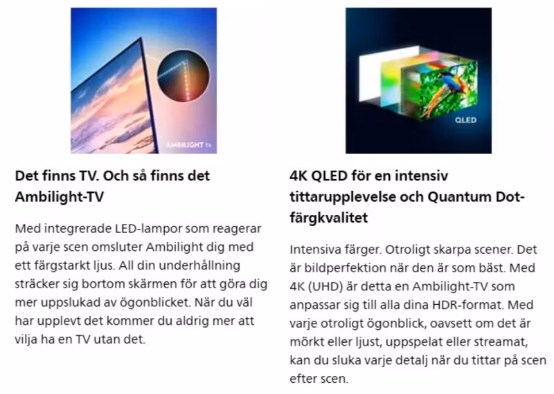 Philips 43PUS8400 43" 4K UHD QLED Smart-TV