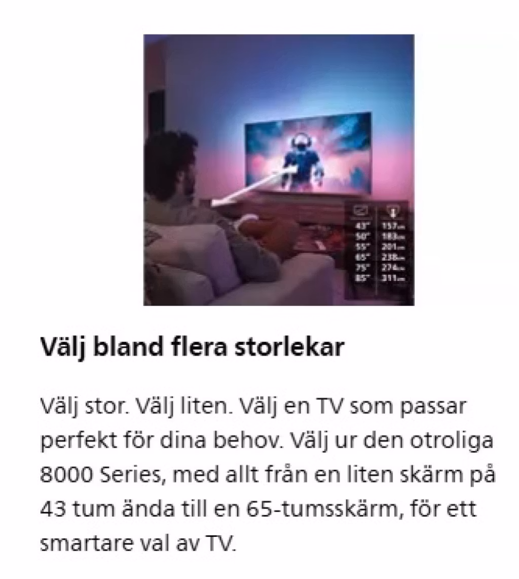 Philips 43PUS8400 43" 4K UHD QLED Smart-TV