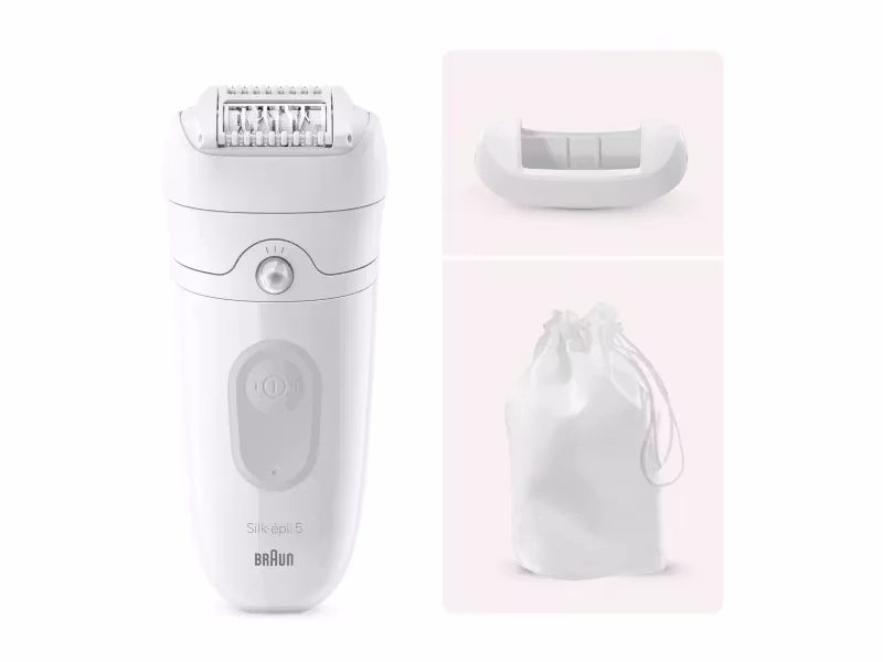 Braun Epilator SE5-011 Silk-épil 5 Vit/Grå