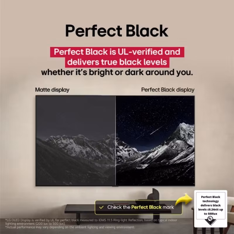 LG OLED55G51LW 55" 4K UHD OLED evo AI Smart TV