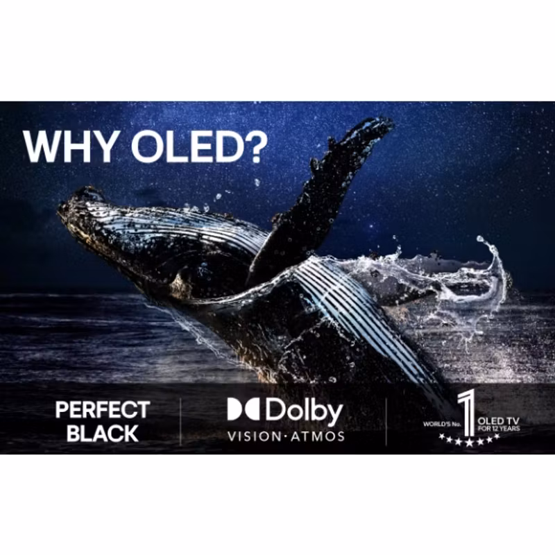 LG OLED55G51LW 55" 4K UHD OLED evo AI Smart TV