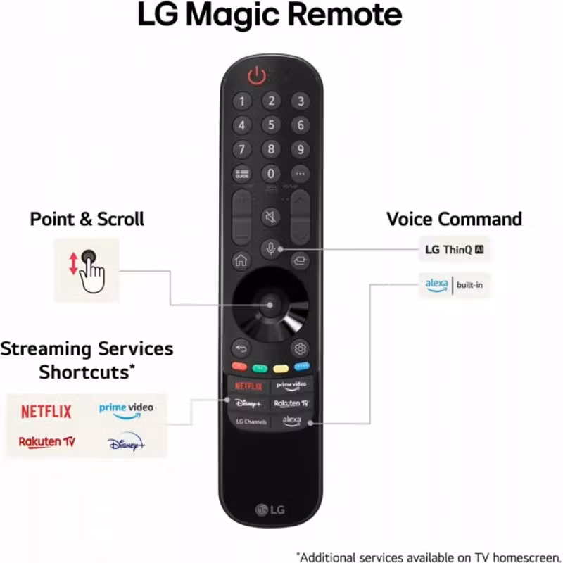 LG 43NANO81A3A 43" 4K UHD Smart TV