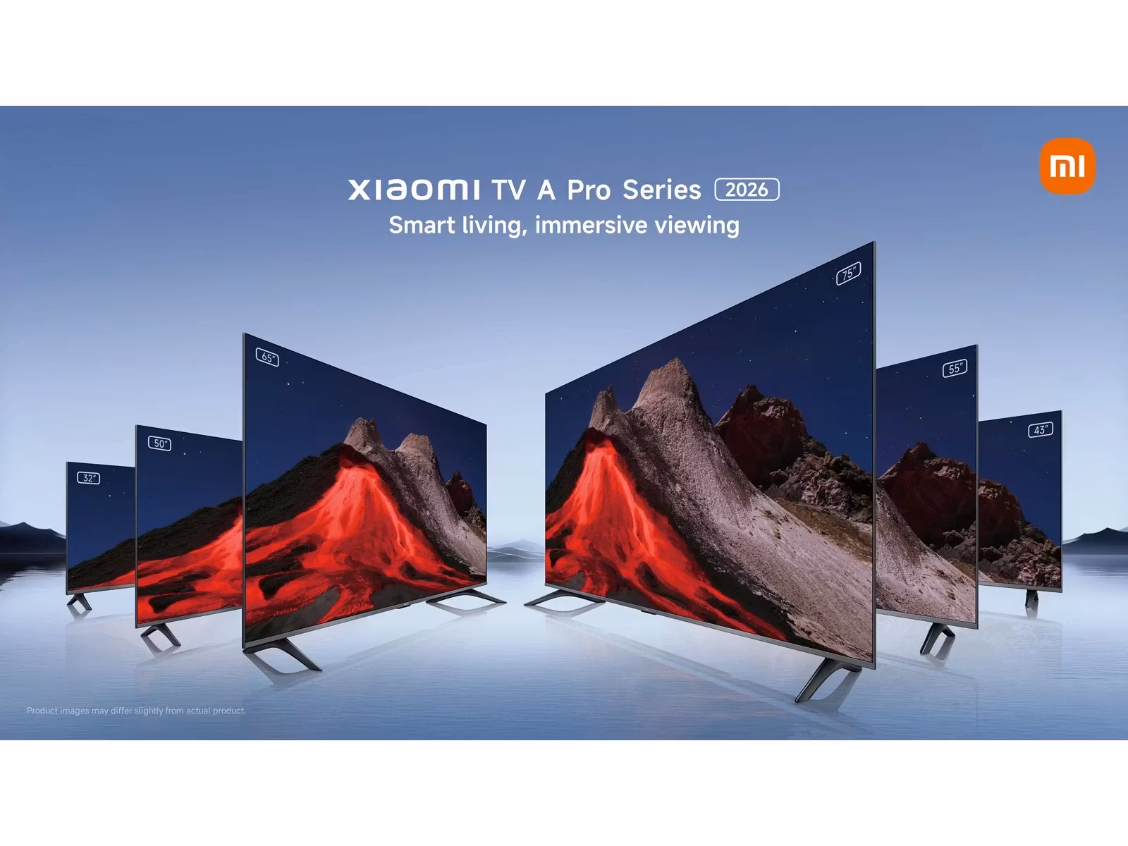 Xiaomi A Pro 2026 55" 4K UHD QLED Smart TV