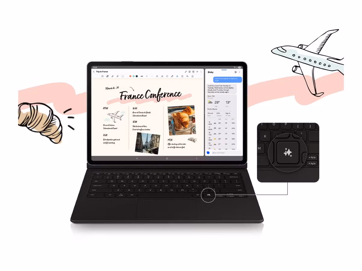 Samsung Galaxy Tab S10 FE+ 13.1"  12GB 256GB Blå