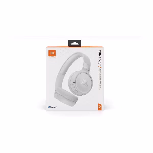 JBL Tune 520BT Trådlös Over Ear Vit
