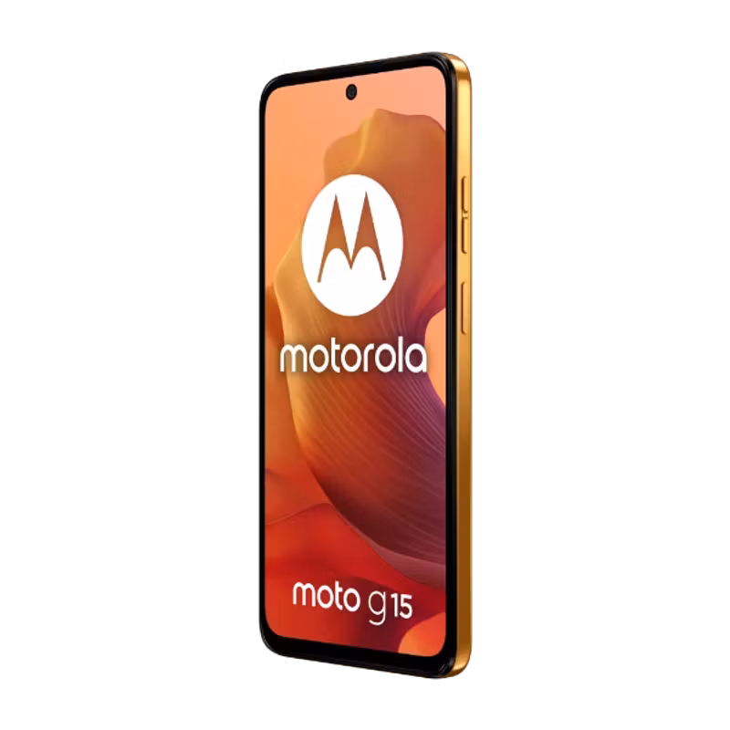 Motorola Moto G15 6.72" 4G 4GB 128GB Orange soluppgång