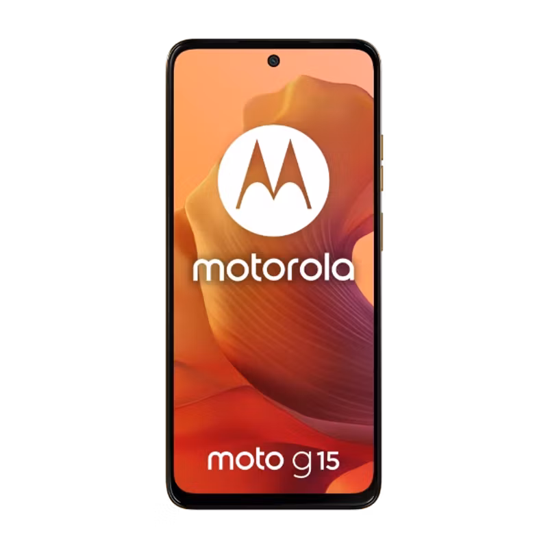 Motorola Moto G15 6.72" 4G 4GB 128GB Orange soluppgång