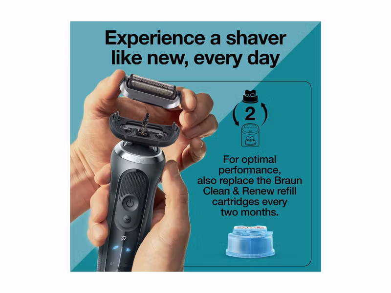 Braun Series 7 74S Reservhuvud för Rakapparat