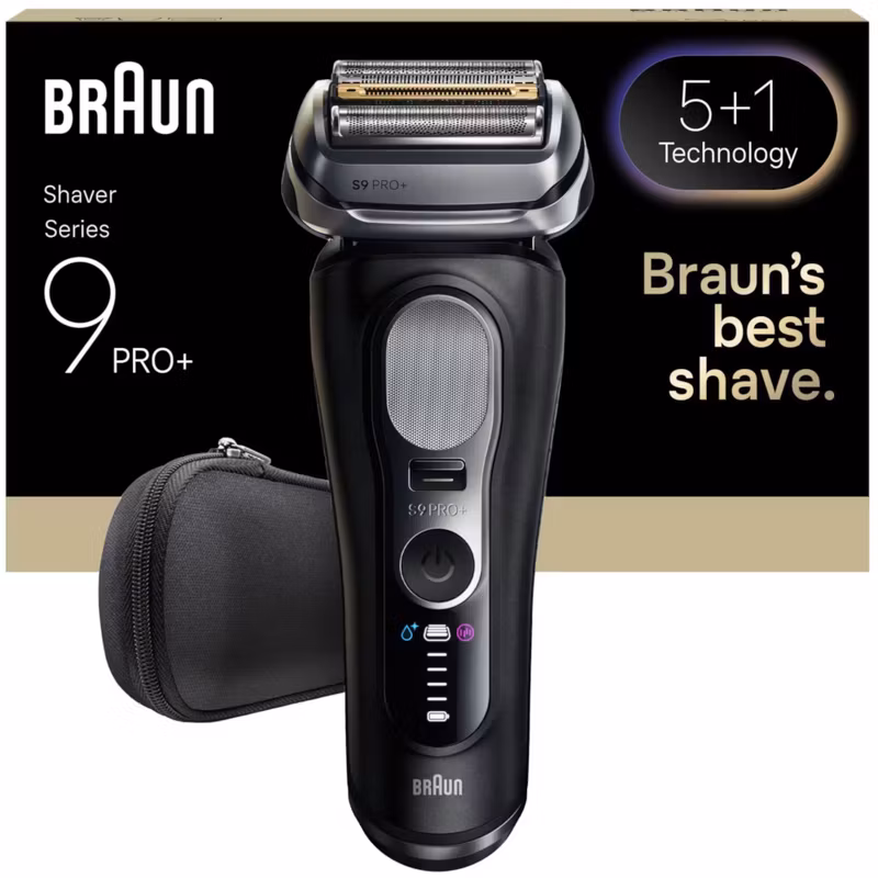 Braun Series 9 Pro+ 9600s Rakapparat Svart