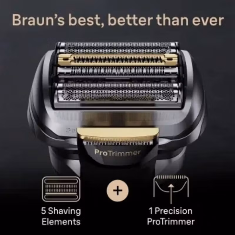 Braun Series 9 Pro+ 9565cc System wet & dry graphite Rakapparat