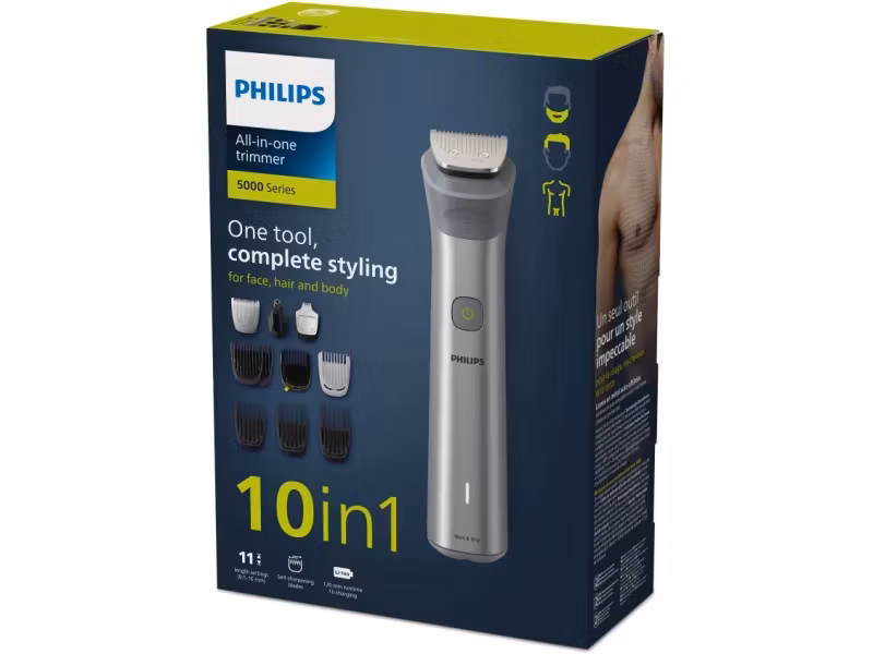 Philips Series 5000 MG5920 Multigroom Trimmer Grå