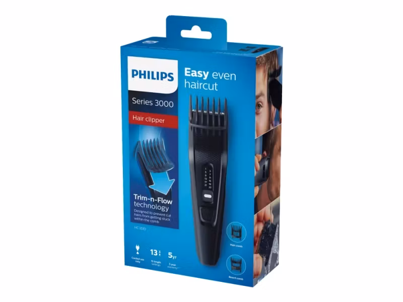 Philips HAIRCLIPPER Series 3000 HC3510 Trimmer Svart