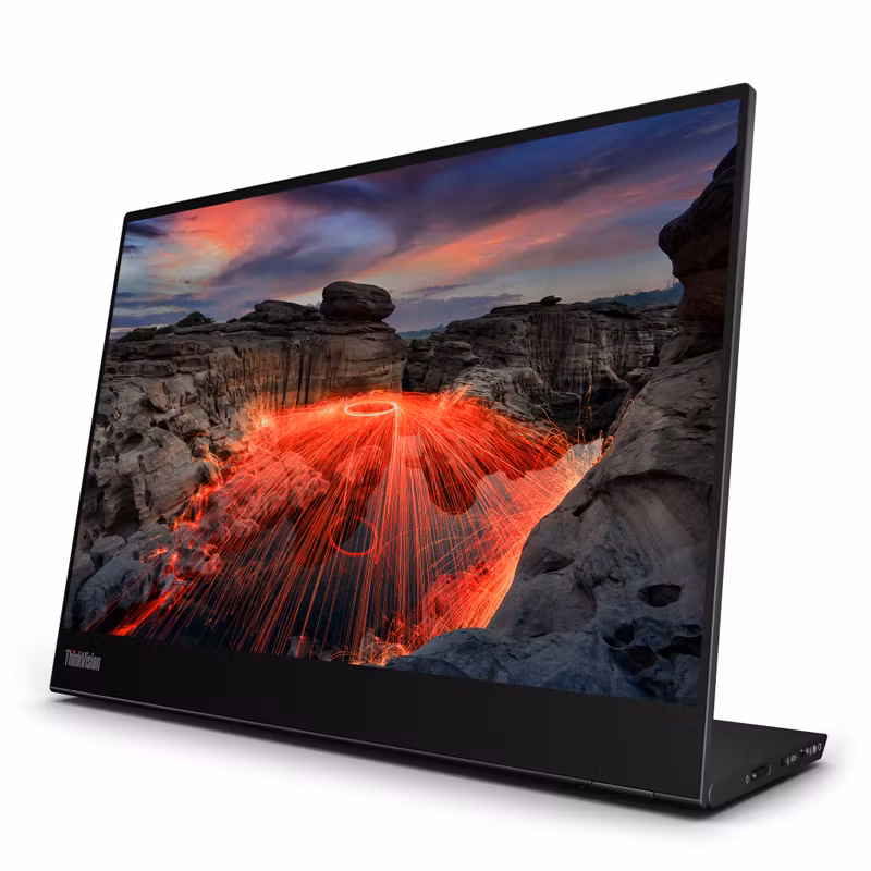 Lenovo ThinkVision M14t Gen 2 14"  2240 x 1400 pixels 2.2K LED Touchscreen Bärbar Skärm