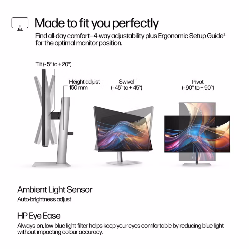 HP 727pq 27" IPS Black 2560 x 1440 (2K) HDMI Gamingskärm