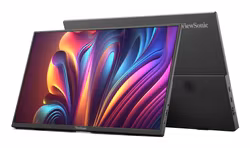 ViewSonic VA1650 16" 1920 x 1080 pixels Full HD LED Black Bärbar skärm