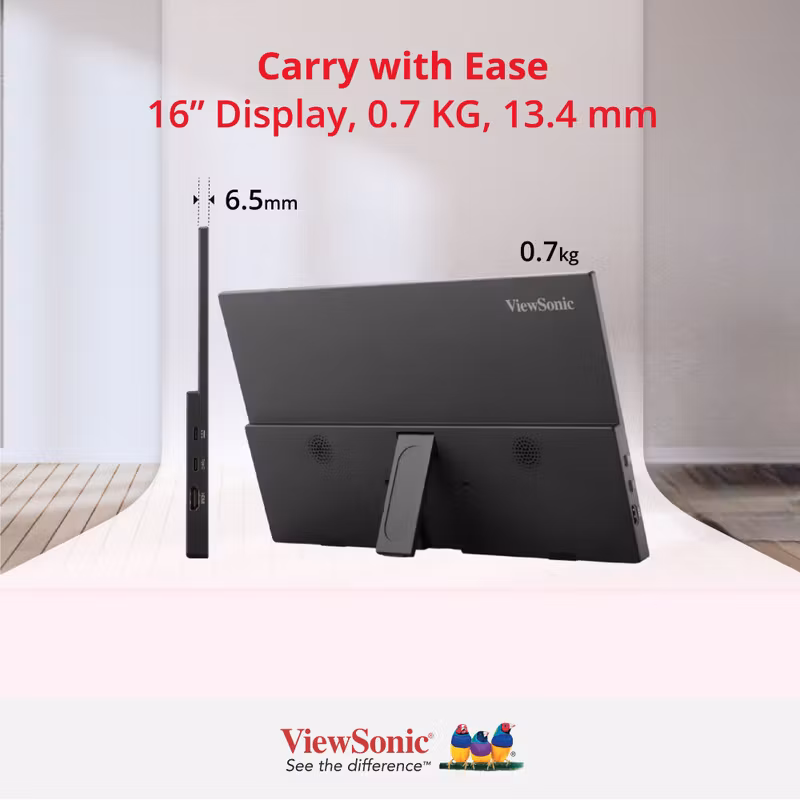 ViewSonic VA1650 16" Full HD LED Portabel Skärm