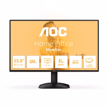 AOC 24B31H 23.8" 1920 x 1080 pixels Full HD Black Monitor