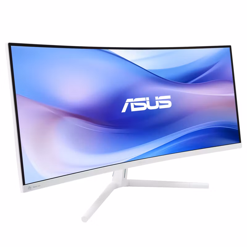 ASUS VU34WCIP-W 34" VA 3440 x 1440 pixels Wide Quad HD White Monitor