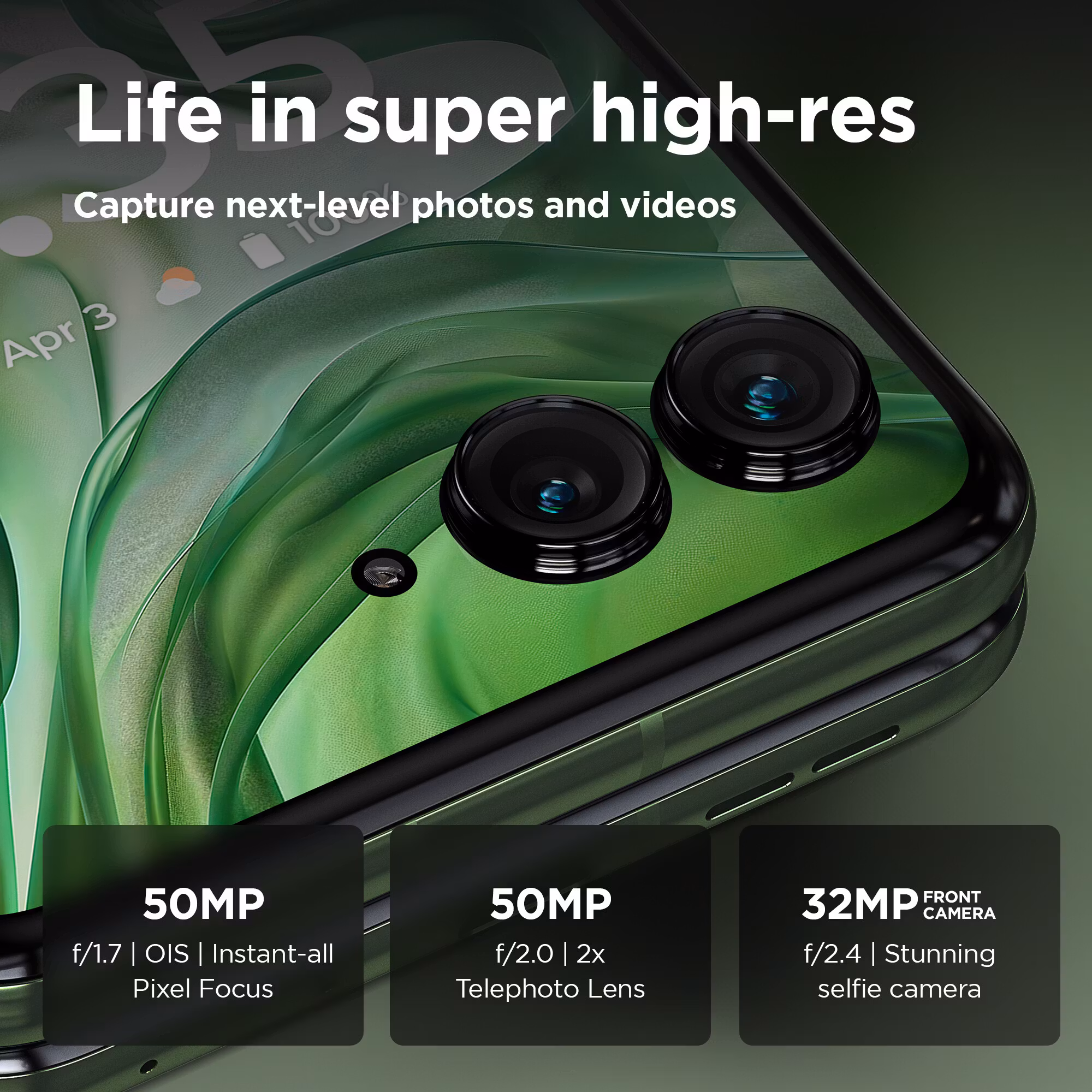 Motorola RAZR 50 Ultra 6.9" 5G 12GB 512GB Vårgrön