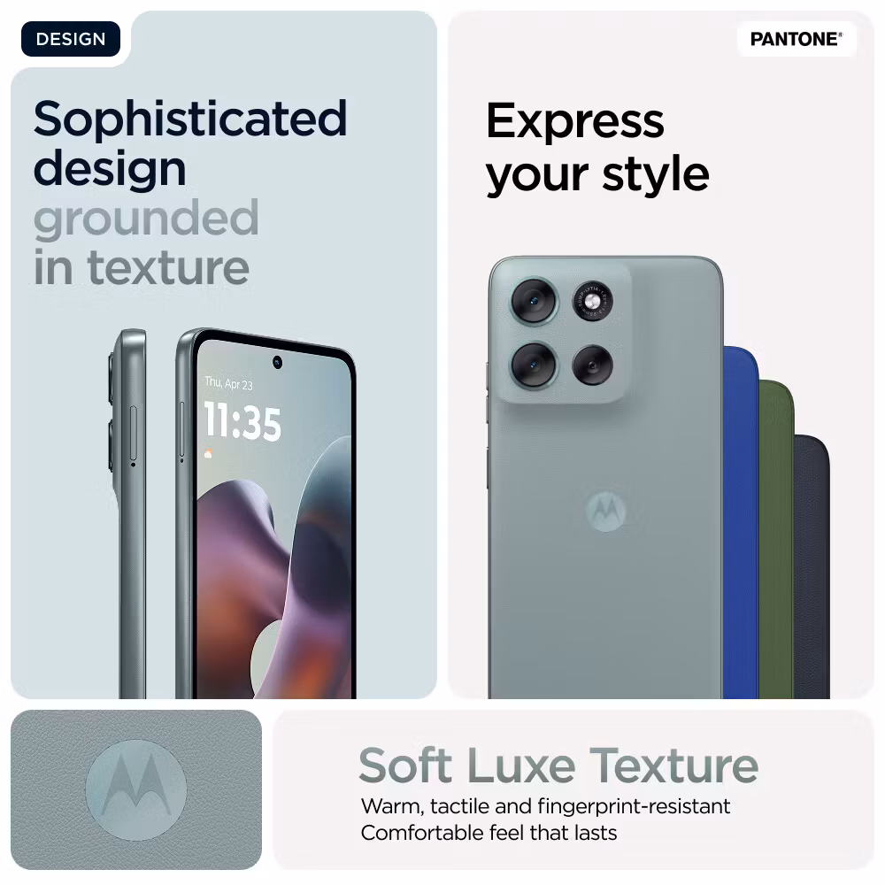 Motorola Moto G56 6.72" 5G 8GB 256GB Pantone Grey Mist