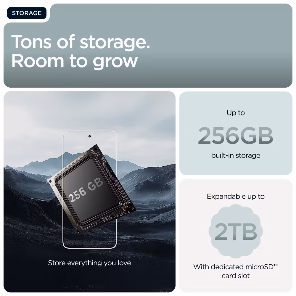 Motorola Moto G56 6.72" 5G 8GB 256GB Pantone Grey Mist