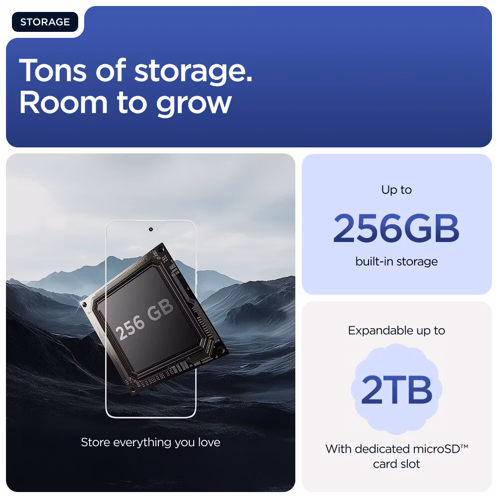 Motorola Moto G56 6.72" 5G 8GB 256GB Pantone Bländande blå