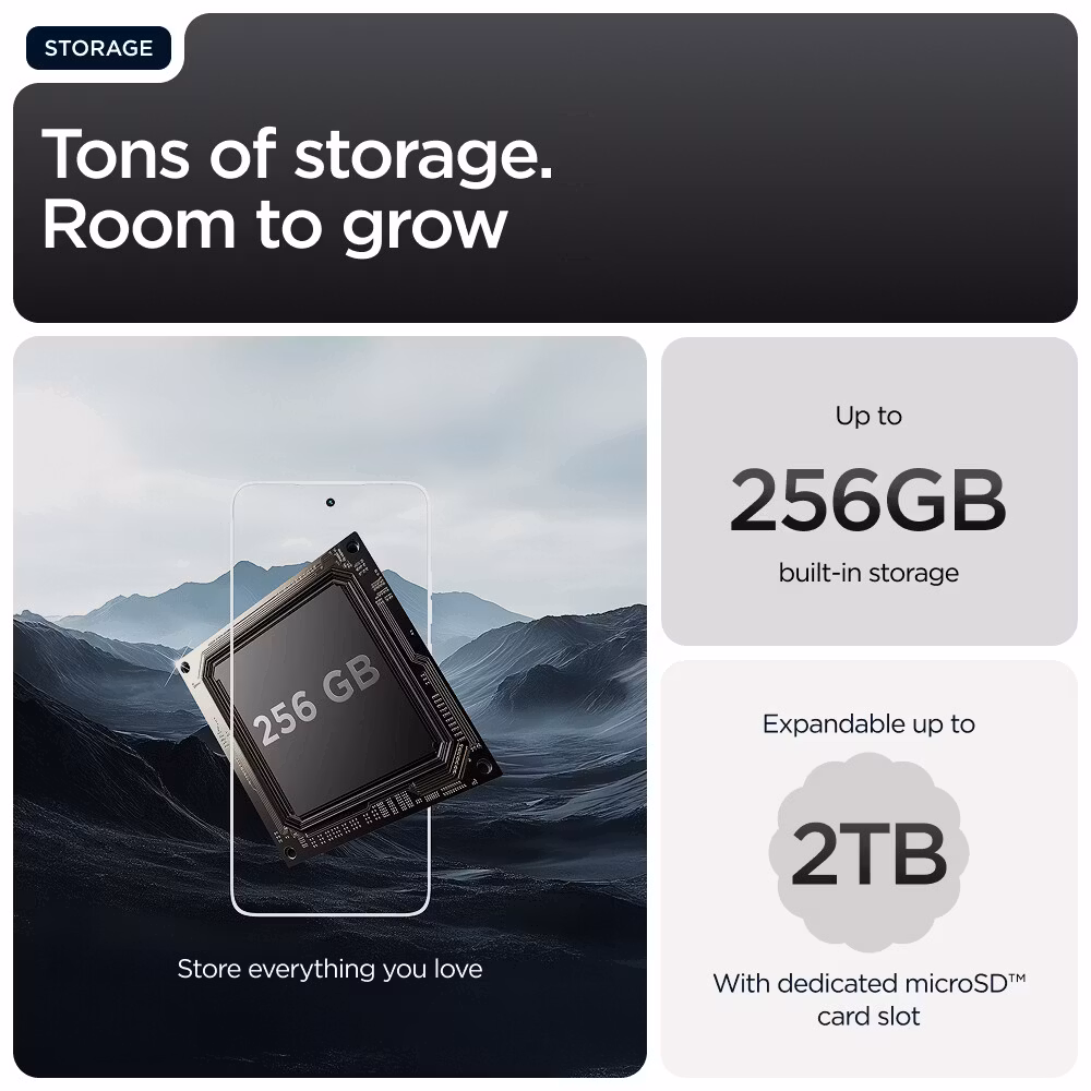 Motorola Moto G56 6.72" 5G 8GB 256GB Pantone Svart ostron