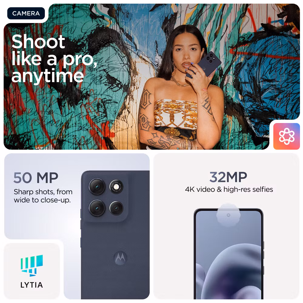 Motorola Moto G86 6.67" 5G 8GB 256GB Pantone spellbound