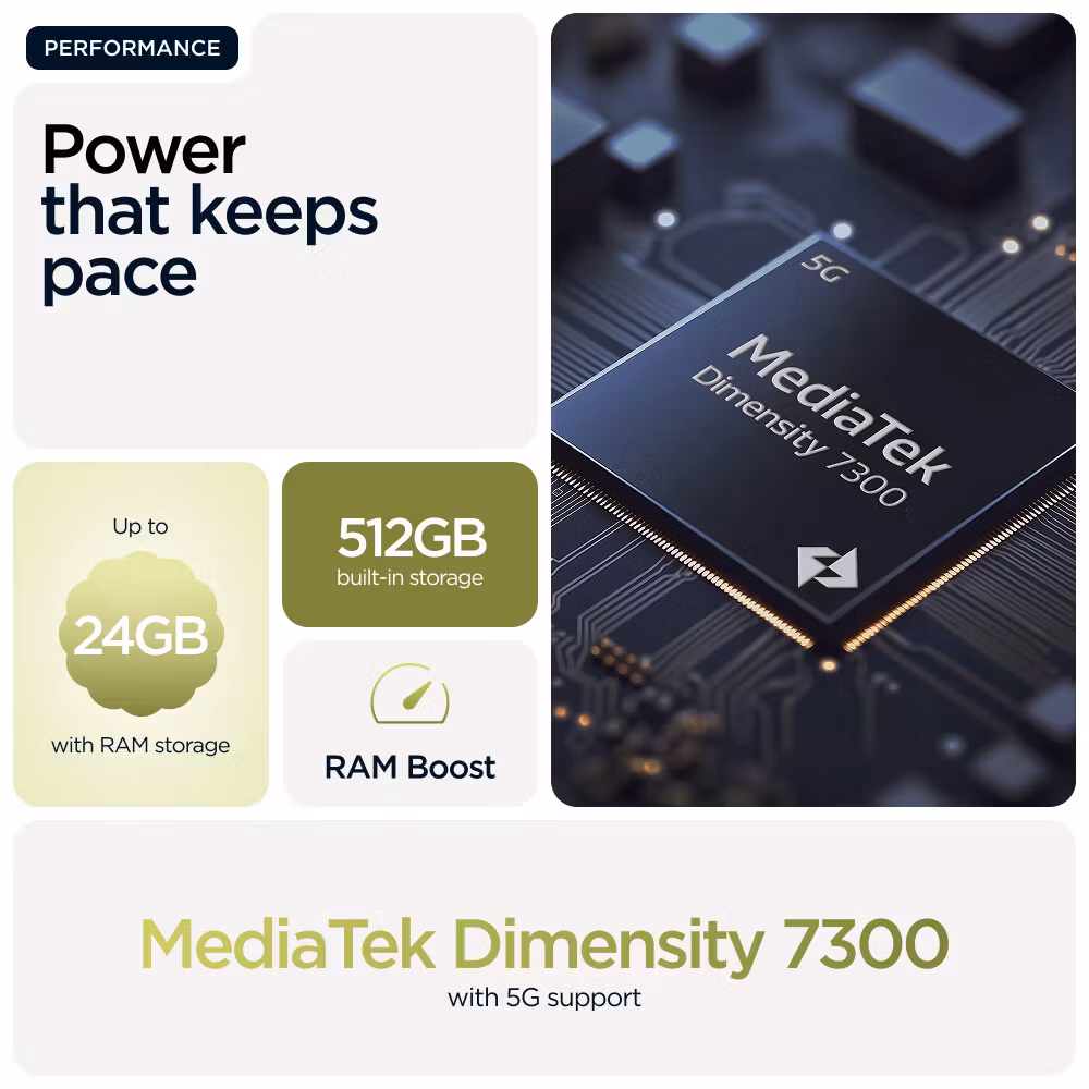 Motorola Moto G86 Power 6.67" 5G 12GB 256GB Pantone golden cypress