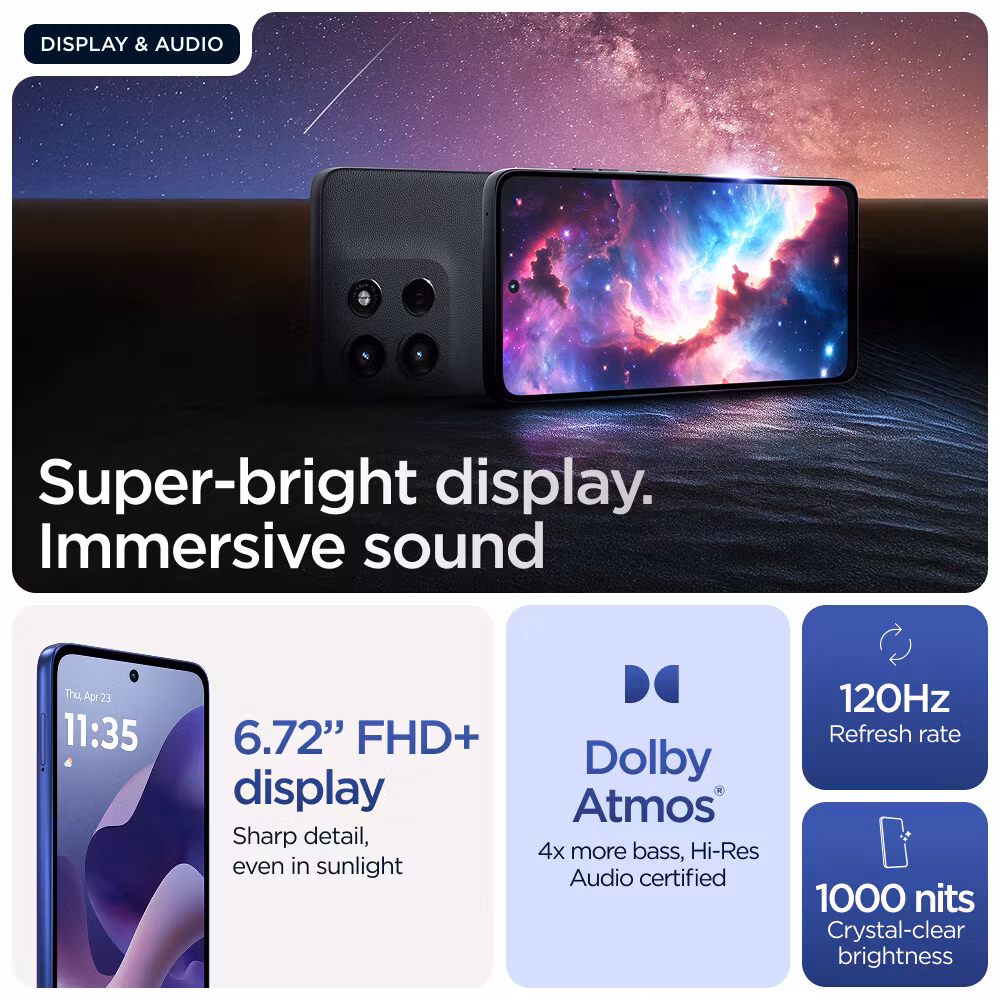 Motorola moto g56 6,7" 5G 8GB 256GB Blå