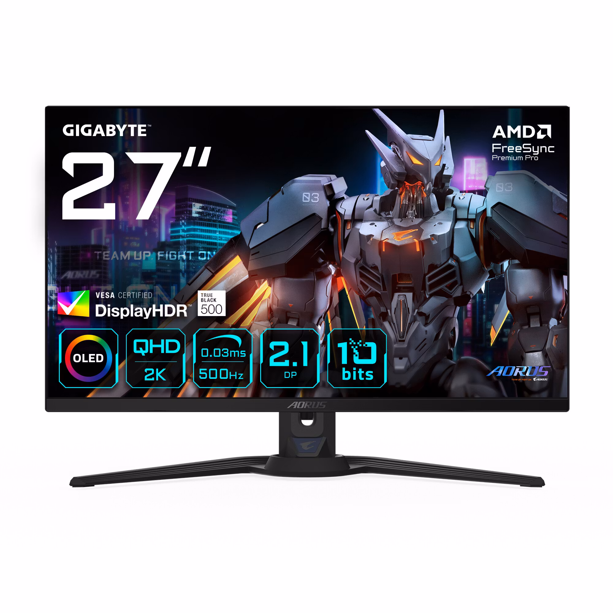 GIGABYTE AORUS FO27Q5P 27" OLED 2560 x 1440 Gamingskärm