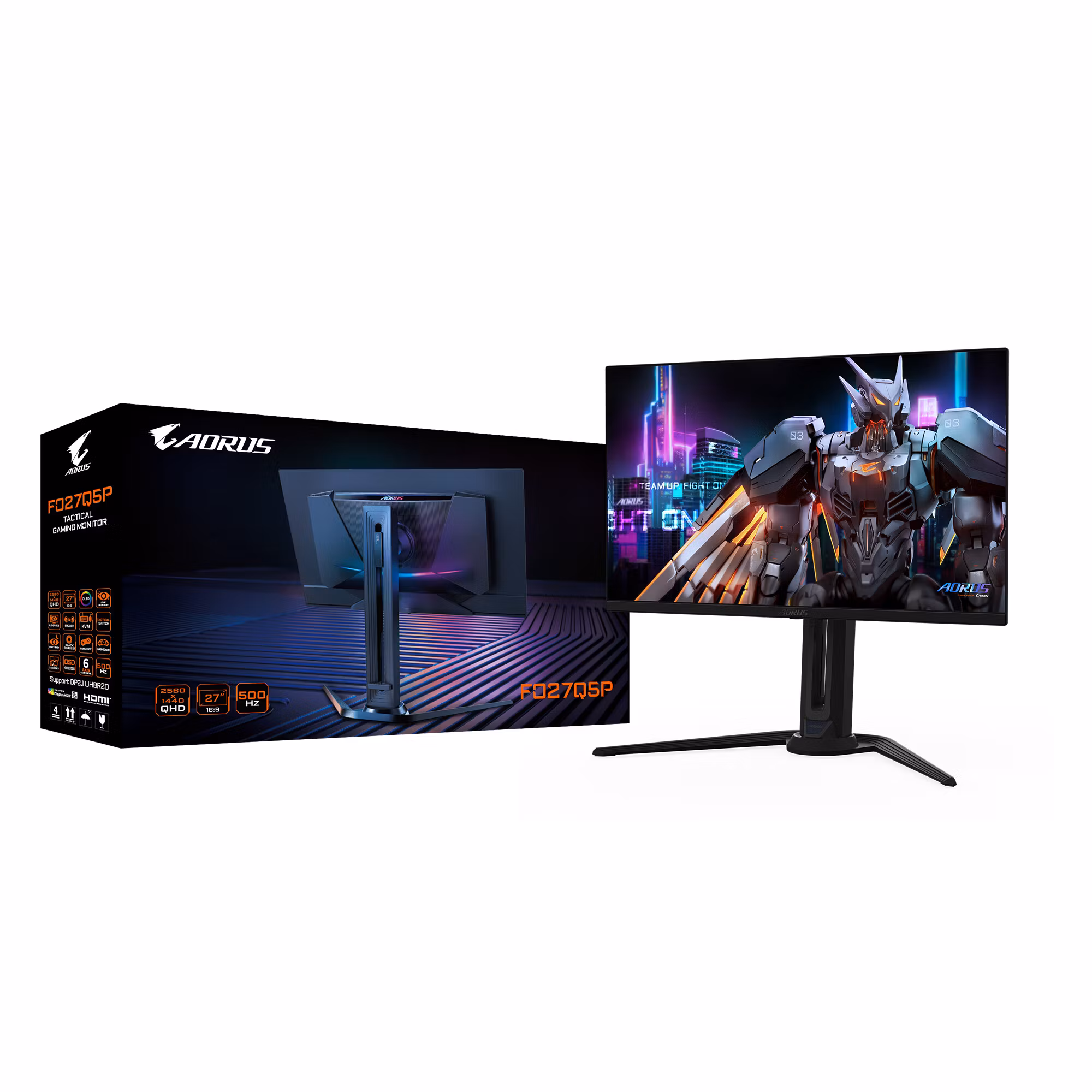 GIGABYTE AORUS FO27Q5P 27" OLED 2560 x 1440 Gamingskärm