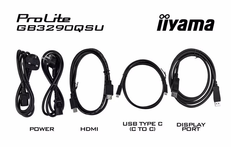 iiyama G-Master GB3290QSU 31.5" 2560 x 1440 pixels Quad HD LED Gamingskärm