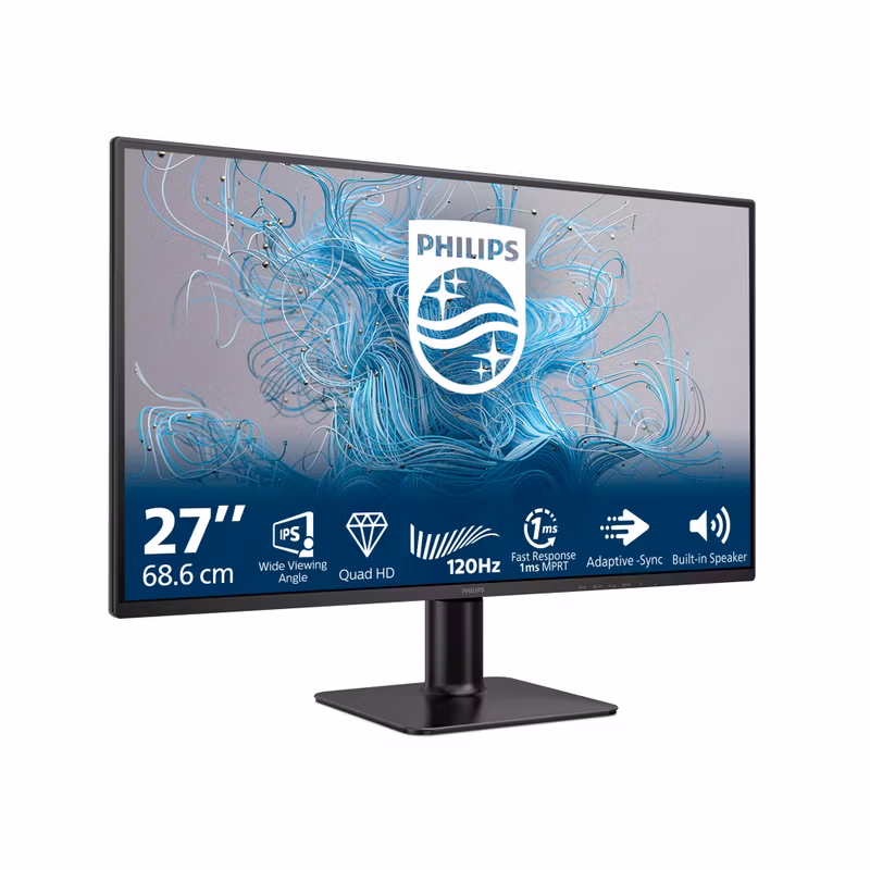 Philips 2000 series 27E2N2500/00 27" IPS 2560 x 1440 (2K) Quad HD LCD Black