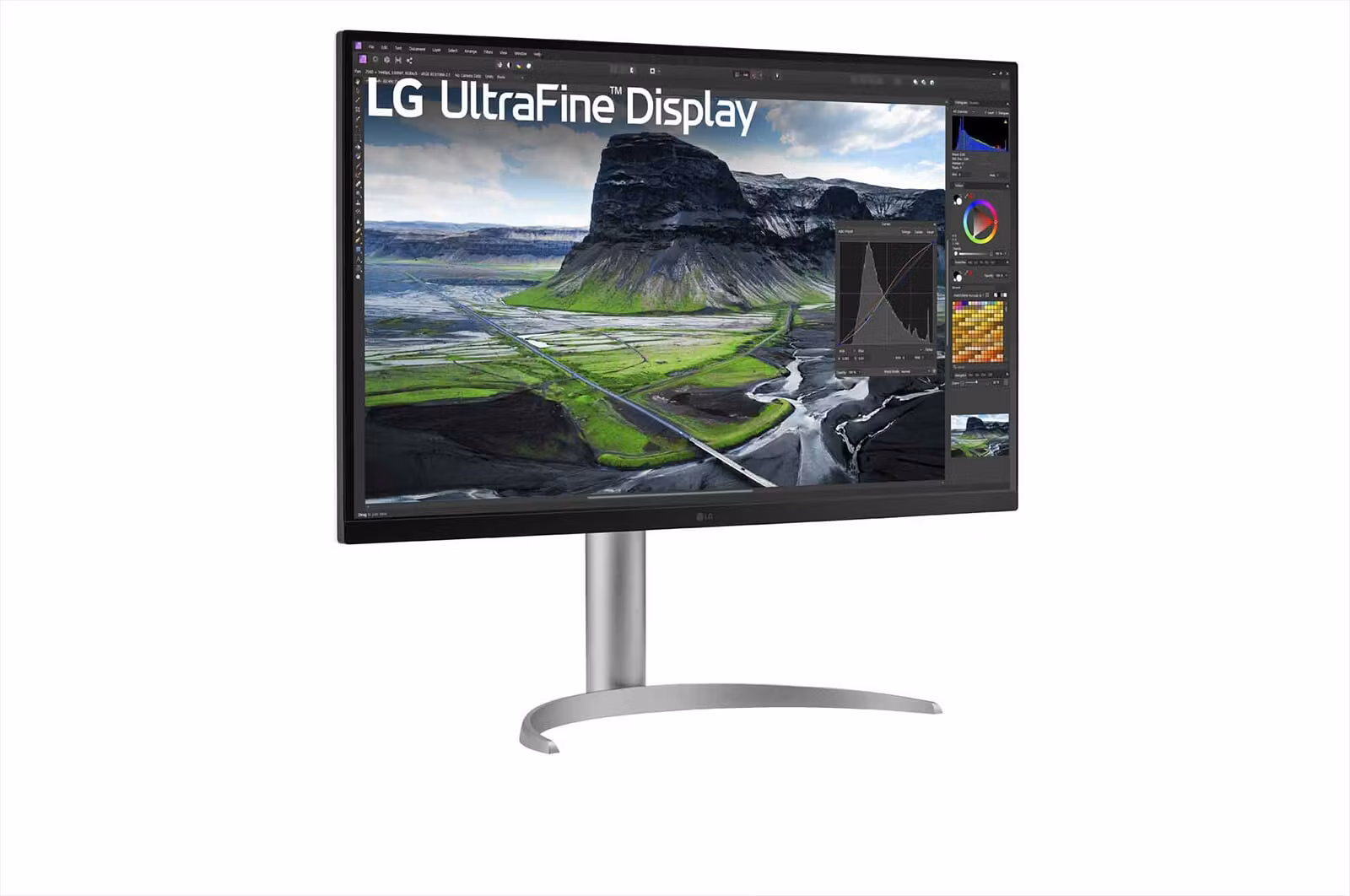 LG UltraFine 32UQ850V-W 32" IPS 3840 x 2160 pixels 4K Ultra HD LED Monitor