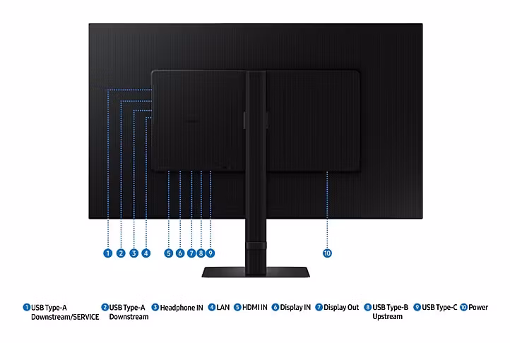 Samsung ViewFinity S6 S32D604UAU 32" IPS 2560 x 1440 (2K) Monitor
