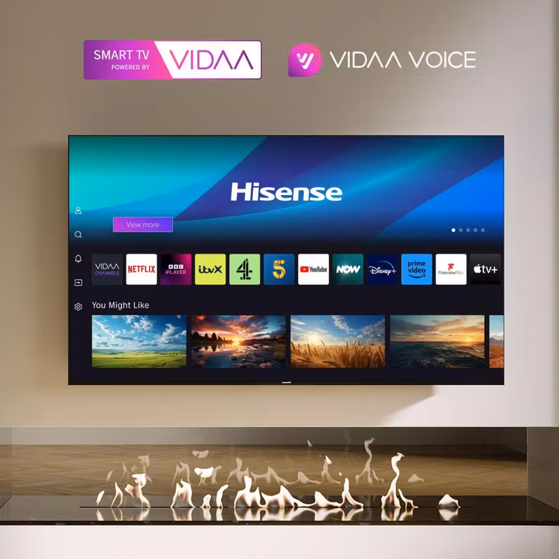 Hisense 55E6NT 55" 4K Ultra HD Smart TV Wi-Fi HDR Direct LED