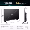 Hisense 40A4Q 40" Full HD Smart TV Wi-Fi LED-bakbelyst LCD TV