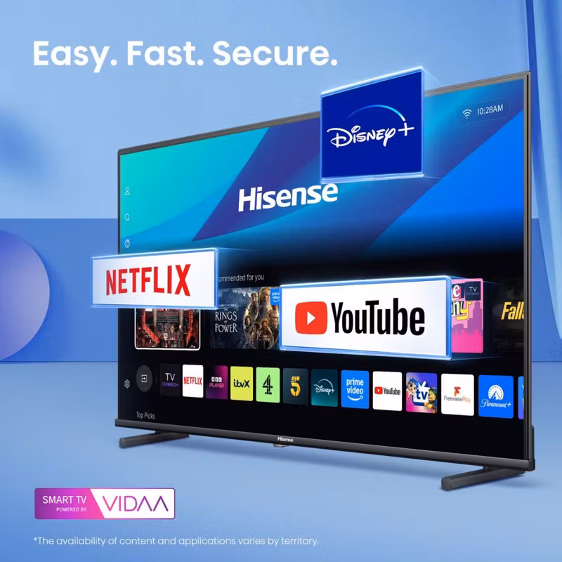 Hisense 32A5Q 32" Full HD Smart TV QLED Quantum Dot Wi-Fi Black