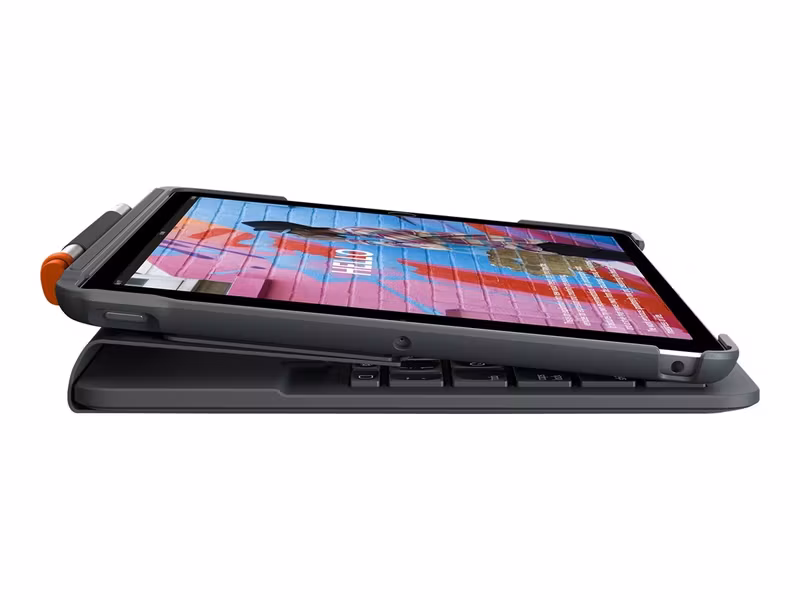 Logitech Slim Folio iPad 10.9" 2022 (10th Generation) Tangentbord (Nordisk)