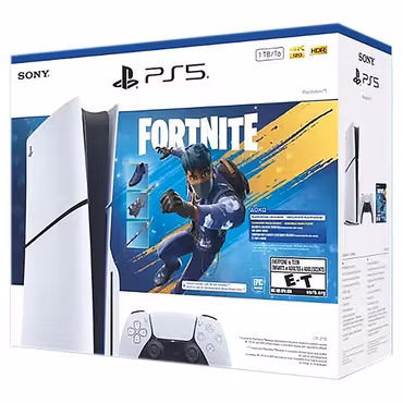 Sony PlayStation 5 Slim (PS5) 1TB Fortnite Flowering Chaos Bundle 2025