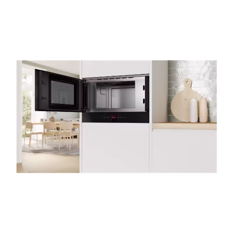 Bosch Serie 8 BFL7221B1 integrerad Mikrovågsugn Svart